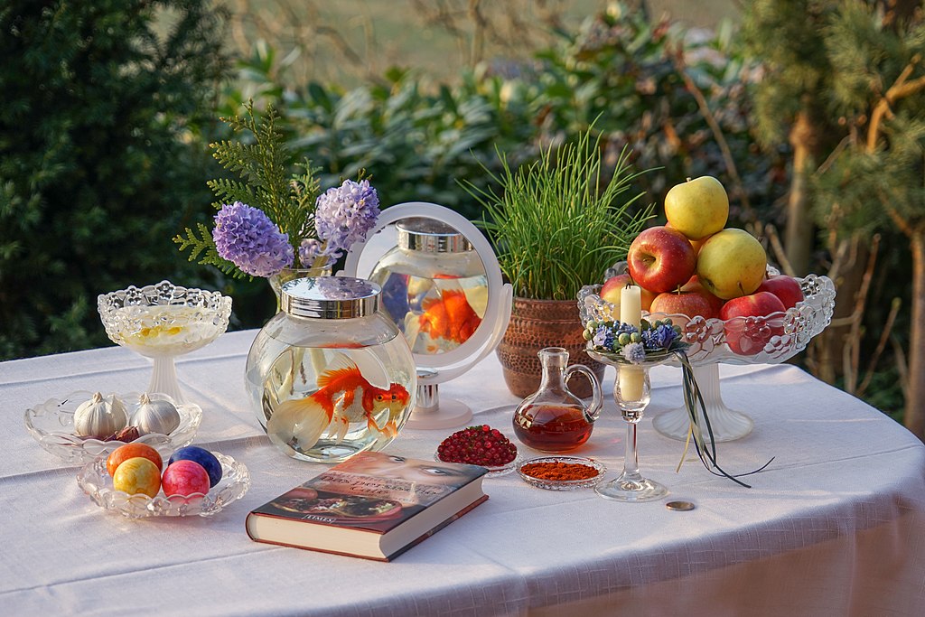 Nowruz Haft-Seen Table